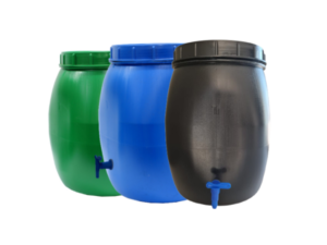 50L Drum – Open Head With Tap