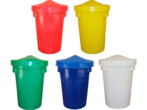 85L Dustbin with Lid <br> Various Colours