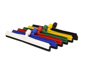 Double Blade Floor Squeegee & Handle Set
