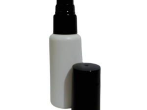 30ml HDPE Bottle with Mist Spray White-Black